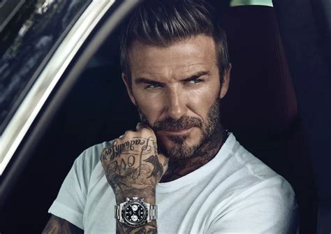 tudor black bay chrono beckham|david beckham watches.